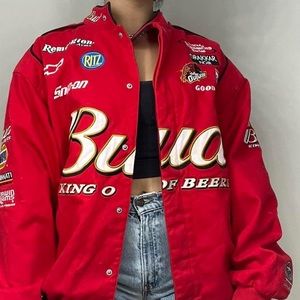 Authentic BUDWEISER race jacket